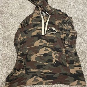 Camo sweater